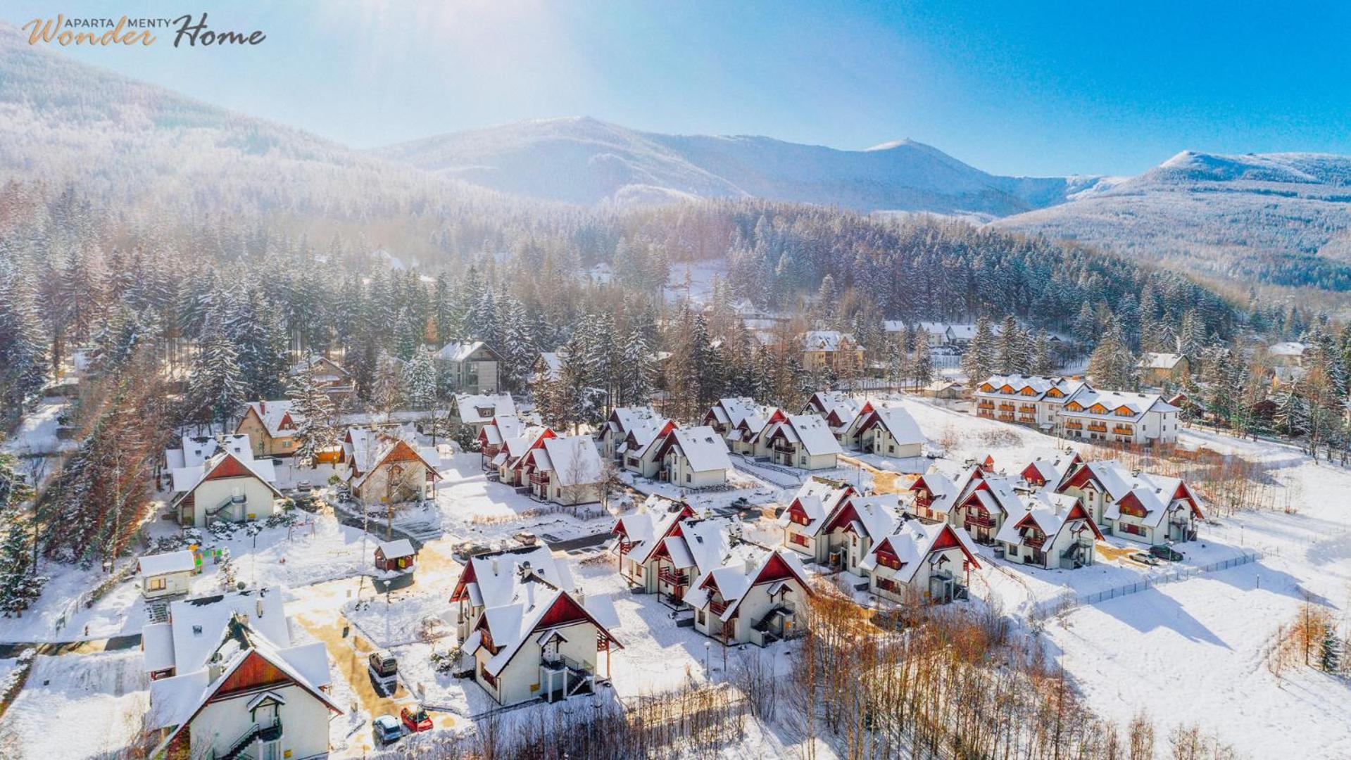 Wonder Home - Domki Gorskie Na Osiedlu Dozorowanym, Z Kominkami I Placem Zabaw Karpacz Esterno foto